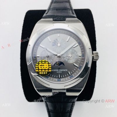 GB Factory Vacheron Constantin Overseas Perpetual Calendar Men Watch Gray Dial